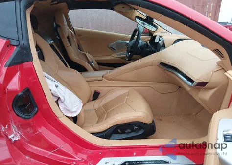 2022 Chevrolet Corvette Stingray Rwd 3Lt z USA, uszkodzony, nr VIN 1G1YC2D47N5100506